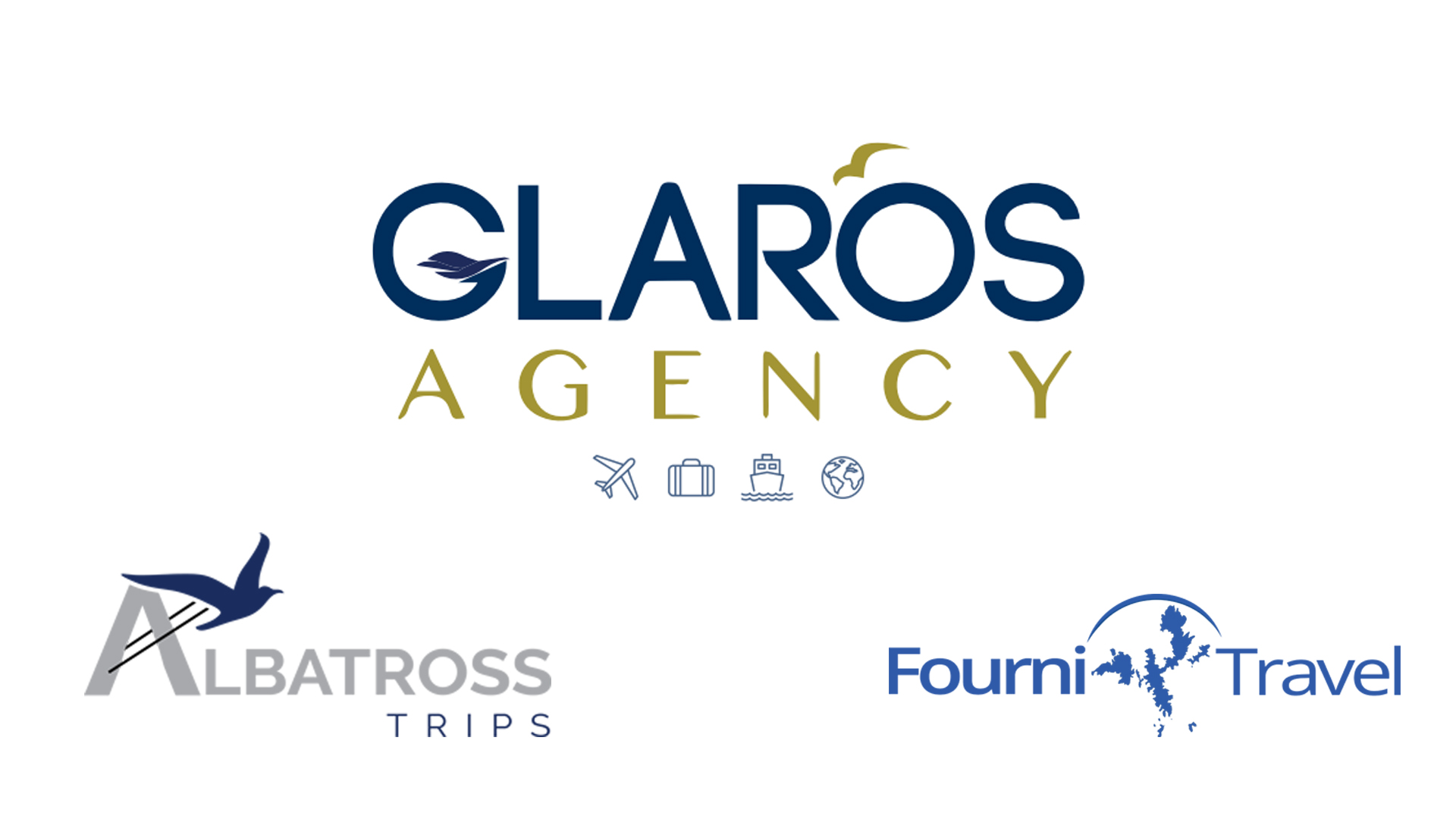 Glaros Agency · Albatross Trips · Fourni Travel